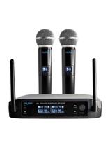 Microfone Sem Fio Leson LS902 Digital - 02 Microfones
