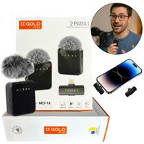 Microfone sem Fio Lightning AGOLD