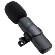 Microfone Sem Fio Lightning para Gravação de Áudio Microfone Sem Fio Lightning para Gravação de Áudio