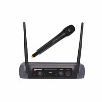 Microfone Sem Fio Lm-258V Vhf Com 2 Canais Lexsen