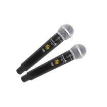 Microfone sem fio Lyco Dinâmico Unidirecional duplo UH08MM