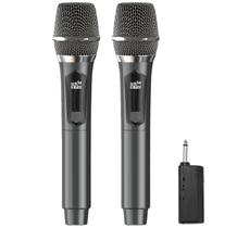 Microfone sem fio MAIKELU Professional Dual Handheld 200m Microfone sem fio MAIKELU Professional Dual Handheld 200m