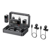 Microfone sem fio Micro Lavalier Saramonic Air para 2 pessoas