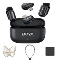 Microfone Sem Fio Mini-01 Lapela Android/ligthining 2in1 Preto Preto Microfone Sem Fio Mini-01 Lapela Android/ligthining 2in1 Preto Preto
