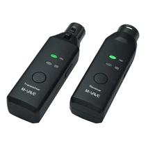 Microfone Sem Fio MVave WP7 XLR 2.4GHz Preto para Shows e Eventos Microfone Sem Fio MVave WP7 XLR 2.4GHz Preto para Shows e Eventos