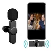 Microfone Sem Fio Plug And Play P/ iPhone X 11 12 13