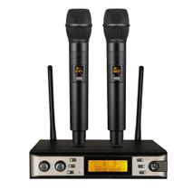 Microfone sem Fio Profissional Kadosh K-402 Duplo (Anatel )