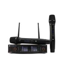 Microfone Sem Fio Recarregável Kadosh K-502M Duplo