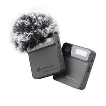 Microfone sem fio RELACART MI1 Banda de 2,4 GHz com tela OLED