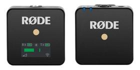Microfone sem fio Rode Wireless GO omnidirecional preto