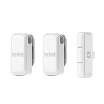 Microfone sem fio RØDE Wireless Micro com estojo de carregamento branco Microfone sem fio RØDE Wireless Micro com estojo de carregamento branco