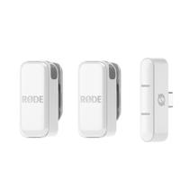 Microfone sem fio RØDE Wireless Micro com estojo de carregamento branco