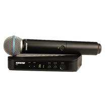 Microfone Sem Fio Shure BLX24BR B58 J10