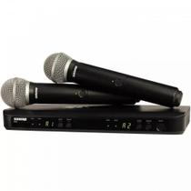 Microfone Sem Fio Shure BLX288BR/PG58 M15