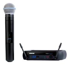 Microfone Sem Fio Shure Pgxd24/beta58-x8 Preto Microfone Sem Fio Shure Pgxd24/beta58-x8 Preto