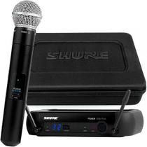 Microfone Sem Fio Shure PGXD24 / SM58-X8 Sistema Original Garantia Shure