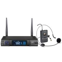 Microfone Sem Fio Single Headset UHF KS-248SH - Karsect