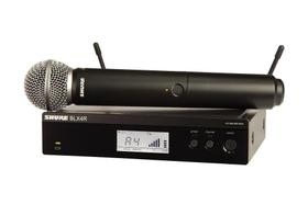 Microfone sem Fio SM58 para Vocais Shure BLX24RBR/SM58-M15 Microfone sem Fio SM58 para Vocais Shure BLX24RBR/SM58-M15