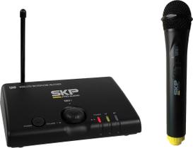 Microfone Sem Fio Uhf De Mão Mini-i Distância Máxima De...