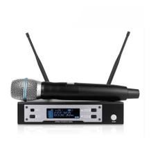 Microfone Sem Fio UHF Dylan D-9001 Microfone Sem Fio UHF Dylan D-9001