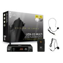 Microfone Sem Fio UHF Dylan UDX-03 Multi