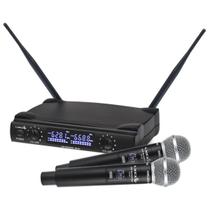 Microfone Sem Fio UHF Lyco UH-08MM Microfone Sem Fio UHF Lyco UH-08MM