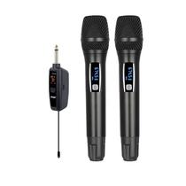 Microfone Sem Fio UHF Recarregável Tipo C com Receptor para Karaokê Palestra Evento ON-MC841 Microfone Sem Fio UHF Recarregável Tipo C com Receptor para Karaokê Palestra Evento ON-MC841