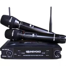 Microfone Sem Fio Uhf Soundvoice Mm-320