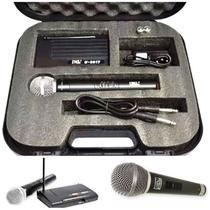 Microfone sem fio UHF U-8017 JWl - mão Microfone sem fio UHF U-8017 JWl - mão