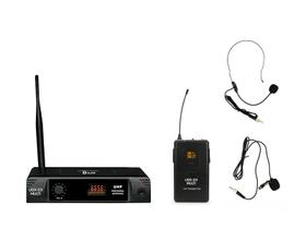 Microfone Sem fio UHF UDX03 Head Set ou Lapela Com Maleta Dylan Microfone Sem fio UHF UDX03 Head Set ou Lapela Com Maleta Dylan