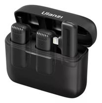 Microfone Sem Fio Ulanzi J12 - Conector Lightning - 2 Mics
