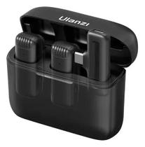 Microfone Sem Fio Ulanzi J12 - Conector Usb Tipo C - 2 Mics