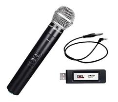 Microfone Sem Fio USB JWL U-8017X - UHF