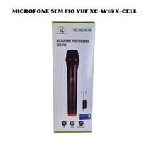 Microfone sem fio VHF XC-W18 X-CELL