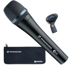 Microfone Sennheiser Profissional Dinâmico Cardióide E945