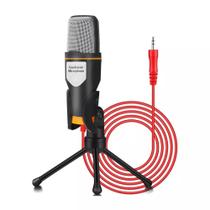 Microfone SF 666 condensador omnidirecional preto