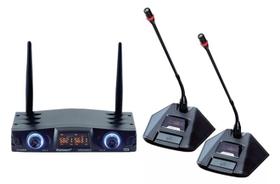 Microfone SF Karsect Duplo Gooseneck Krd 200DG