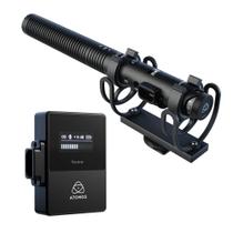 Microfone Shotgun Atomos StudioSonic Sem Fio com Fio USB-C Microfone Shotgun Atomos StudioSonic Sem Fio com Fio USB-C