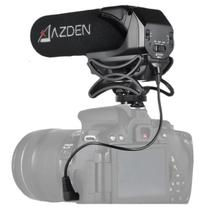 Microfone Shotgun Azden SMX-15 Estéreo Powered