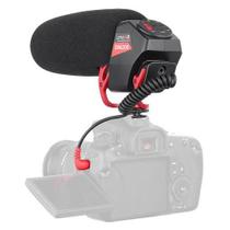Microfone Shotgun Lensgo LYM-DM200 P2 3.5mm para Câmeras e Filmadoras