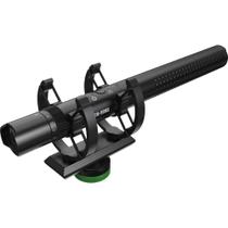 Microfone Shotgun Mackie EM-98MS com saída USB e bateria