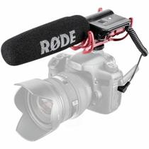 Microfone Shotgun Rode VideoMic com Sistema Rycote Lyre
