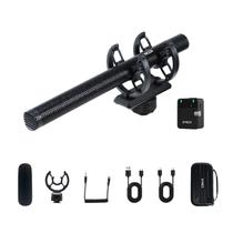 Microfone Shotgun Sem Fio SYNCO D2 Hipercardioide 200m