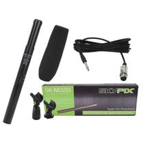 Microfone Shotgun Super Unidirecional Ultra-cardióide Ht-320 Microfone Shotgun Super Unidirecional Ultra-cardióide Ht-320