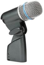 Microfone Shure Beta 56A para Instrumentos Musicais - Cinza Microfone Shure Beta 56A para Instrumentos Musicais - Cinza