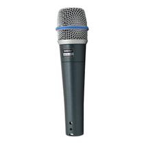 Microfone Shure Beta 57A Com Fio Dinâmico