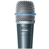 Microfone Shure Beta 57A Dinâmico Nfe Profissional