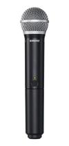 Microfone Shure Blx Blx24/pg58 Dinâmico Cardioide Preto