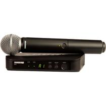 Microfone Shure BLX24BR/SM58-J10 Sistema Sem Fio