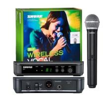 Microfone Shure Blx24pg58 Dinâmico Cardioide Cor Preto